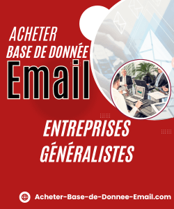 Acheter Bases de données emails Entreprises France Généralistes